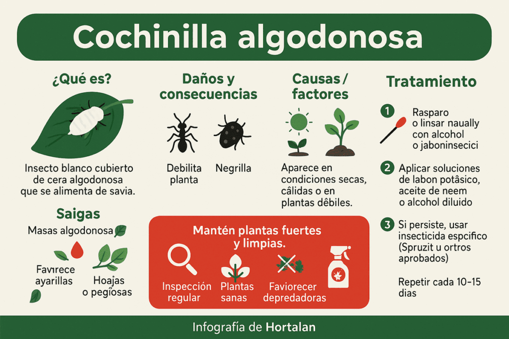 Cochinilla Algodonosa infografia