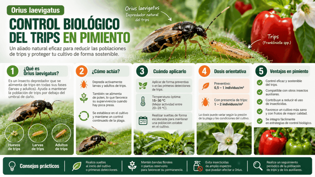 Control biológico del trips en pimiento (1)