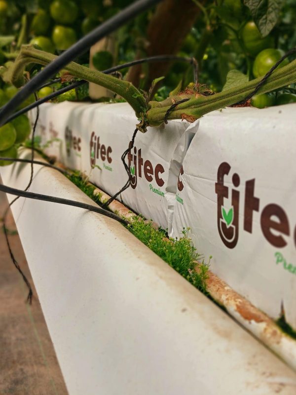 Medición EC sustrato fibra de coco hortalan